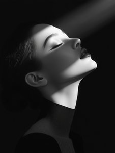 Elegant Upward Gaze by David Drake