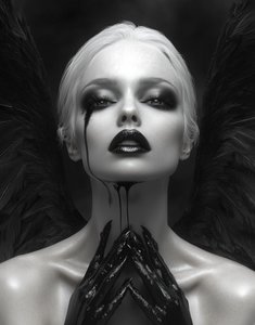 Fallen Angel Portrait