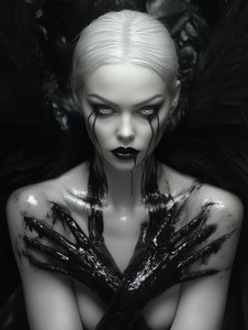 Fallen Angel Portrait