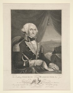 His Excellency George Washington, Lieutenant General by David Edwin