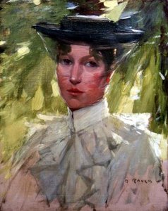 Portrait of a Young Woman by David Gould