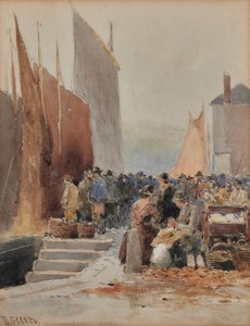 Harbour Scene: Arrival of Fishing Fleet