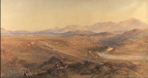 A Steam Train on the Ottoman Railway