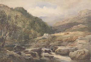 Landscape with Stream and Haymakers