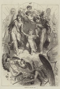 Bringing in the New Year by David Henry Friston