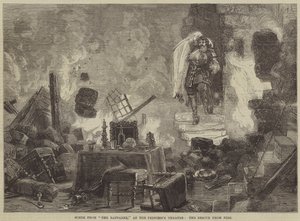 Scene from The Rapparee, at the Princesss Theatre, the Rescue from Fire by David Henry Friston