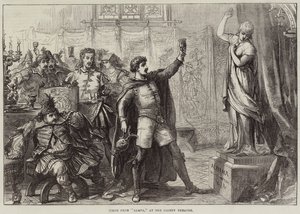 Scene from Zampa, at the Gaiety Theatre by David Henry Friston