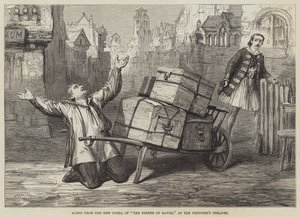 Scene from the New Opera of The Porter of Havre, at the Princess