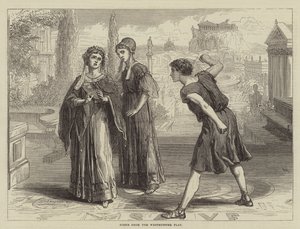 Scene from the Westminster Play by David Henry Friston