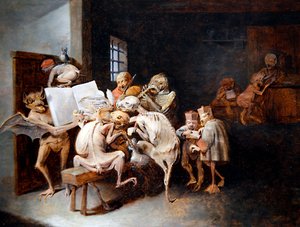 The Music Lesson by David III Ryckaert