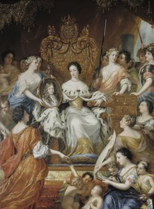 Allegory of the Regency of Ulrika Eleonora of Sweden (1656-1693)