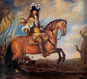 Carl Gustaf Wrangel (1613 – 1676) by David Klöcker Ehrenstrahl