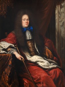 Johan Gabriel Stenbock (1640-1705), Count and Royal Councillor, 1690 by David Klöcker Ehrenstrahl