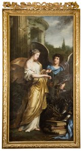 The Education of King Charles XI. Allegory