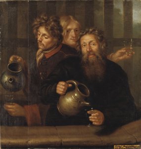 The Spa Master at Medevi and his Sons, 1686 by David Klöcker Ehrenstrahl