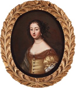 Lady in Yellow Dress by David Klöcker Ehrenstrahl