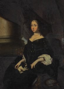 Portrait of Hedvig Eleonora of Holstein-Gottorp (1636-1715) by David Klöcker Ehrenstrahl