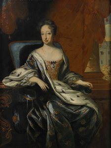 Portrait of Hedvig Eleonora of Holstein-Gottorp 1636-1715, Queen of Sweden