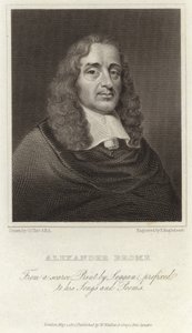 Alexander Brome - English Poet by David Loggan
