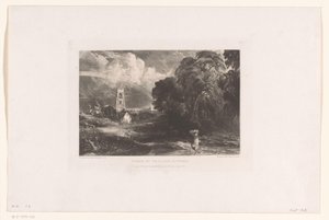 View of Stoke-by-Nayland by David Lucas