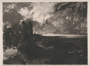 Hadleigh Castle by David Lucas