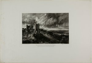 Hadleigh Castle Near the Nore by David Lucas