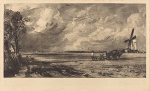 Spring by David Lucas after John Constable