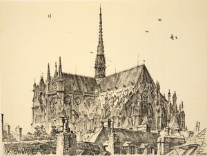 Amiens Cathedral, Illustration from 