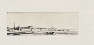 Ayr Beach by David Muirhead Bone