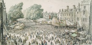 St. Giles Fair, Oxford by David Muirhead Bone