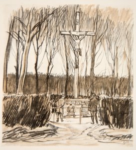 The Memorial on the field of Agincourt by David Muirhead Bone