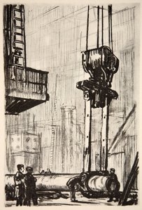 The Gun Pit: The Great Clutches of the Crane, Illustration from 