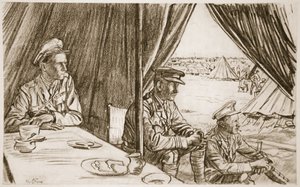 Waiting for the Wounded, Illustration from 