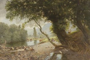 The Ivy, The Oak and The Bonnie Birken Tree, Bettws-y-Coed by David Murray