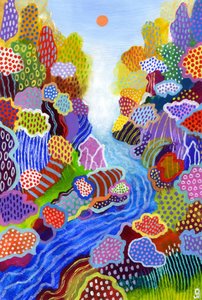 Floating World 3, 2023 by David Newton
