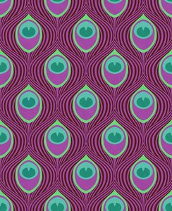 Peacock Magenta, 2019
