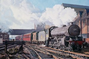 A Thompson B1 Class Moving Empty Stock on a Cold February Morning, 1998