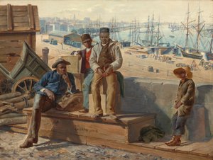 Negro Boys on the Quayside