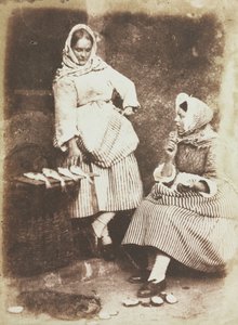 Newhaven Fishwives, Jeanie Wilson and Annie Linton by David Octavius Hill