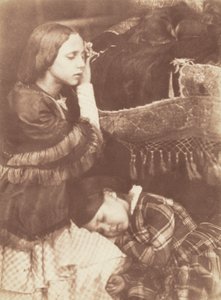 The Three Sleepers: Sophia Finlay, Harriet Farnie and Brownie, c. 1845 by David Octavius Hill