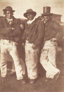 Alexander Rutherford, William Ramsay and John Linton by David Octavius Hill and Robert Adamson