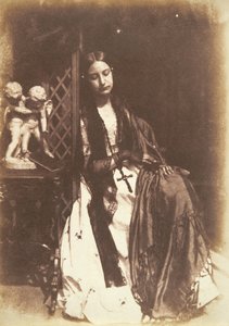 Miss Elizabeth Rigby, Later Lady Eastlake by David Octavius Hill and Robert Adamson