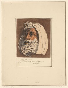 Head of an Old Man by David Pièrre Giottino Humbert de Superville