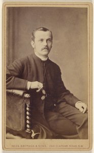 Unidentified Man with Moustache, Seated