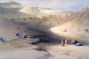 Entrance to the Tombs of the Kings of Thebes, Bab-el-Malouk, 19th century