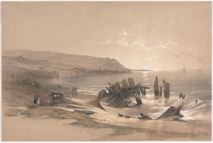 Caiaphas Looking Towards Mount Carmel by David Roberts