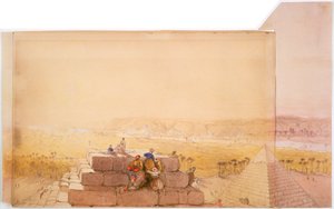 Pyramids by David Roberts