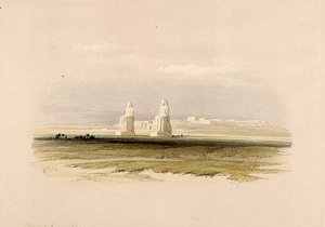 The Colossi of Memnon, from 