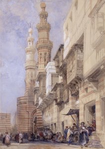 The Gate of Metwaley, Cairo, 1838