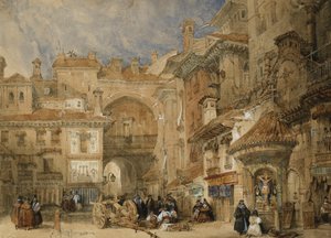 The Gate of the Viva Rambla, Granada, 1834
